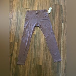 Apana leggings size Large color purple